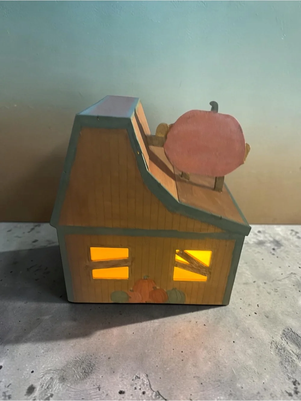 Pumpkin Patch LED Decorative Fall House - your choice